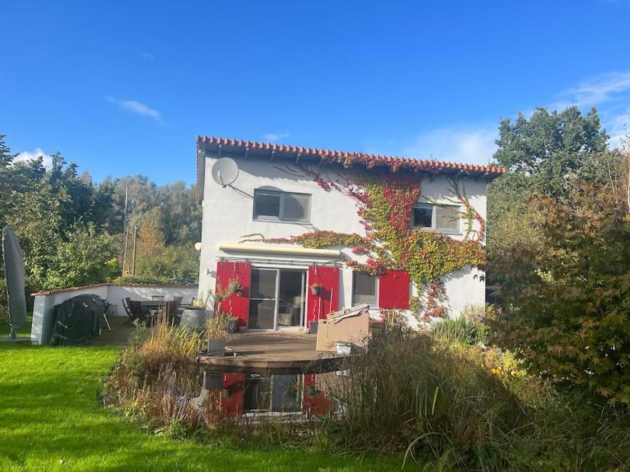 Luxurioeses Ferienhaus Am Ems Jade Kanal Sande Εξωτερικό φωτογραφία