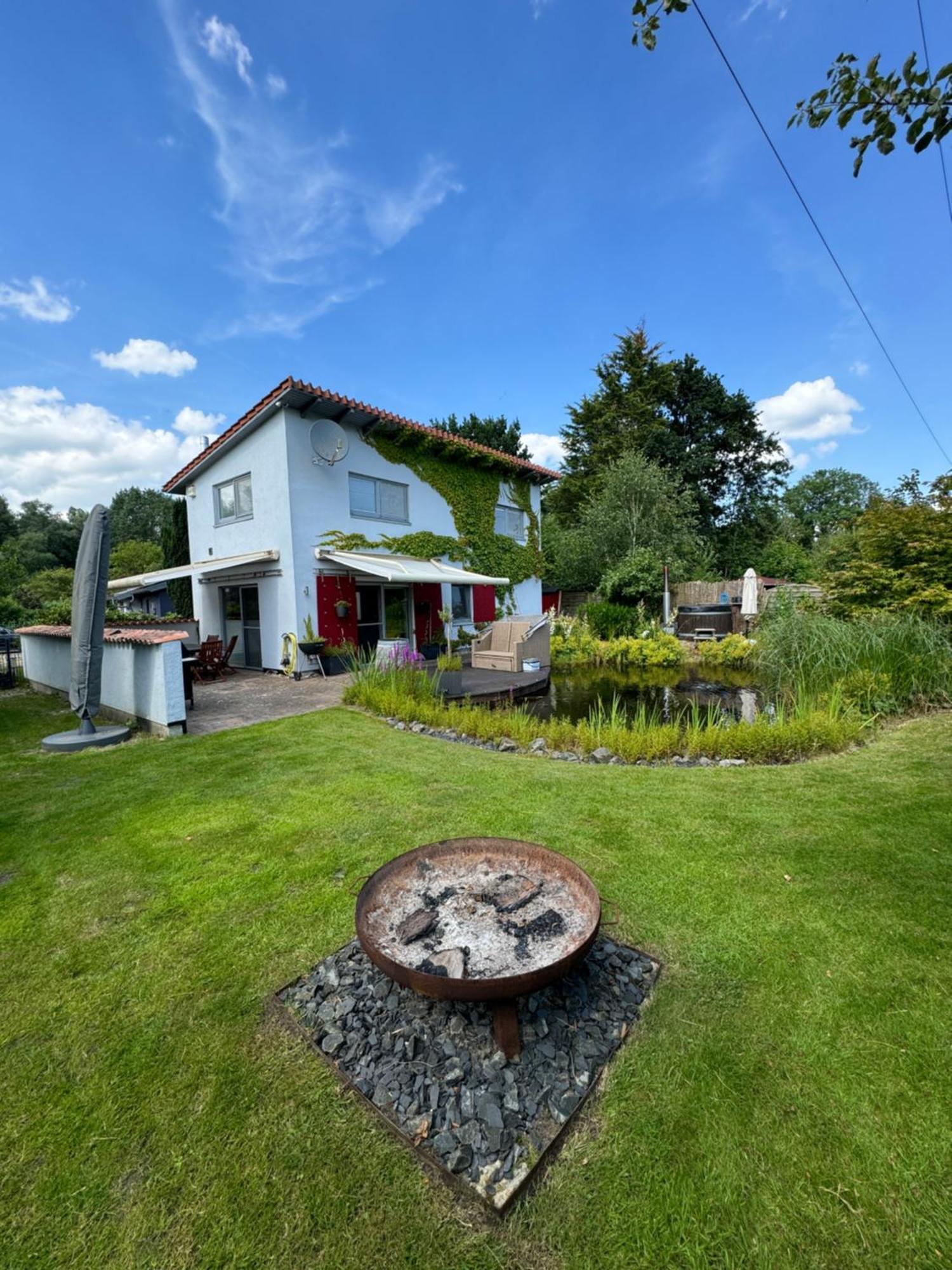 Luxurioeses Ferienhaus Am Ems Jade Kanal Sande Εξωτερικό φωτογραφία